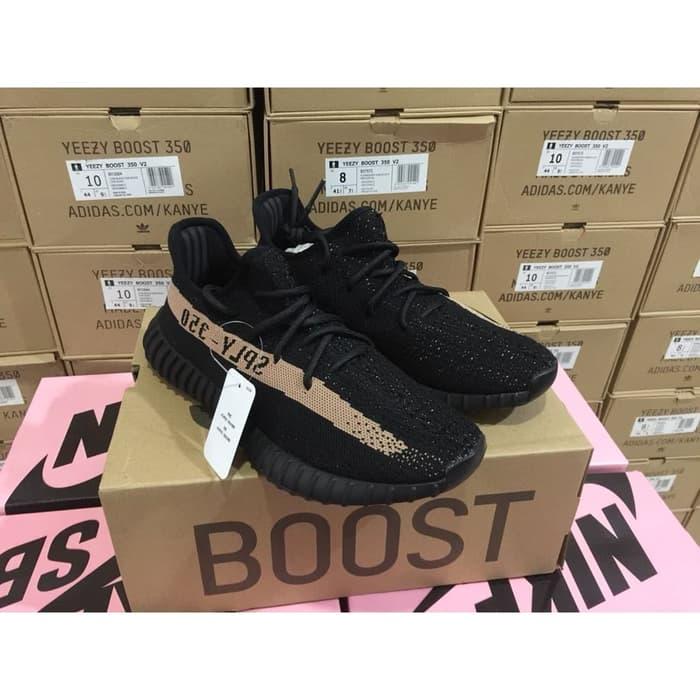 Adidas Yeezy Boost 350 V2 Black/Cooper - p8wHy9