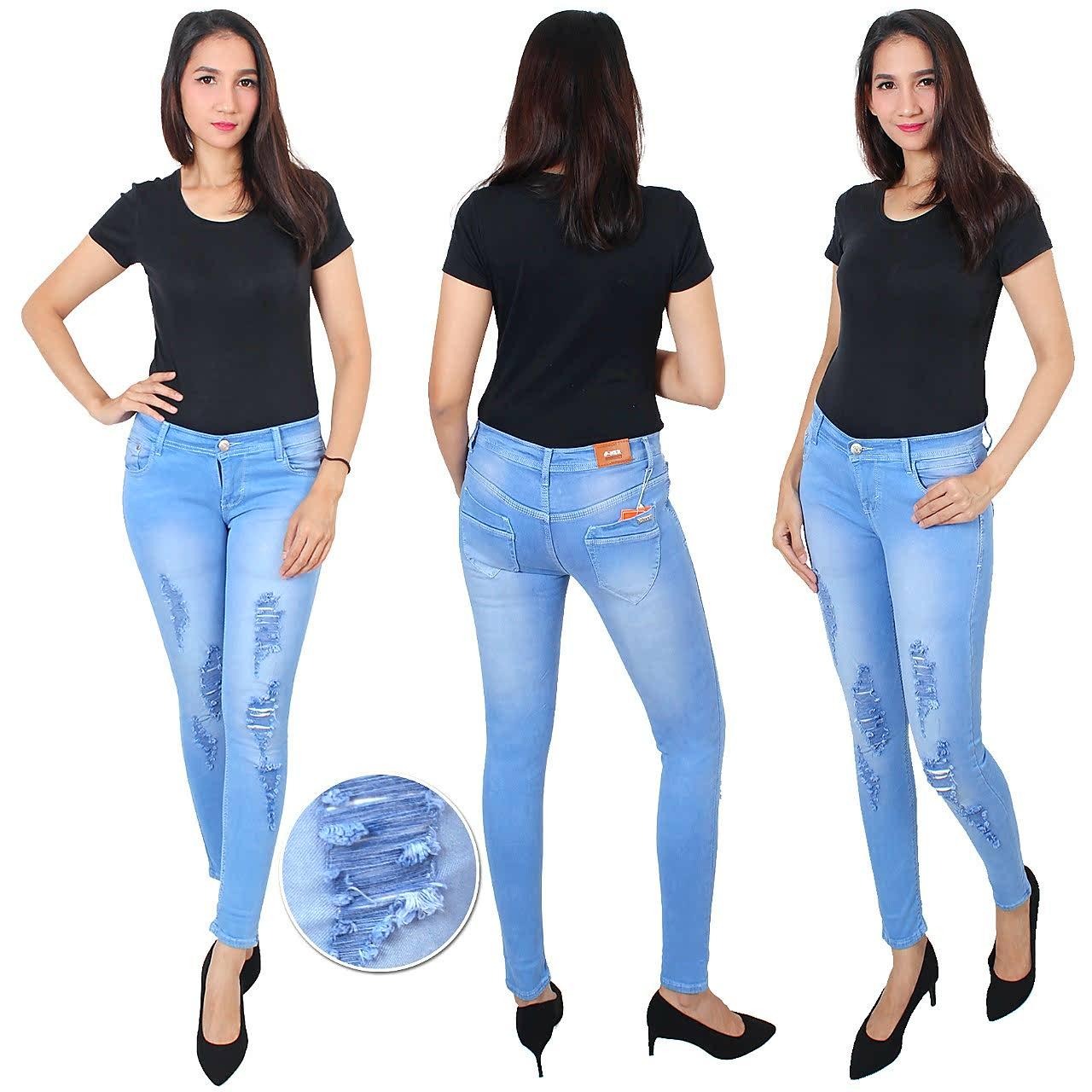 PENAWARAN MURAH Nusantara Jeans Celana Highwaist Jeans