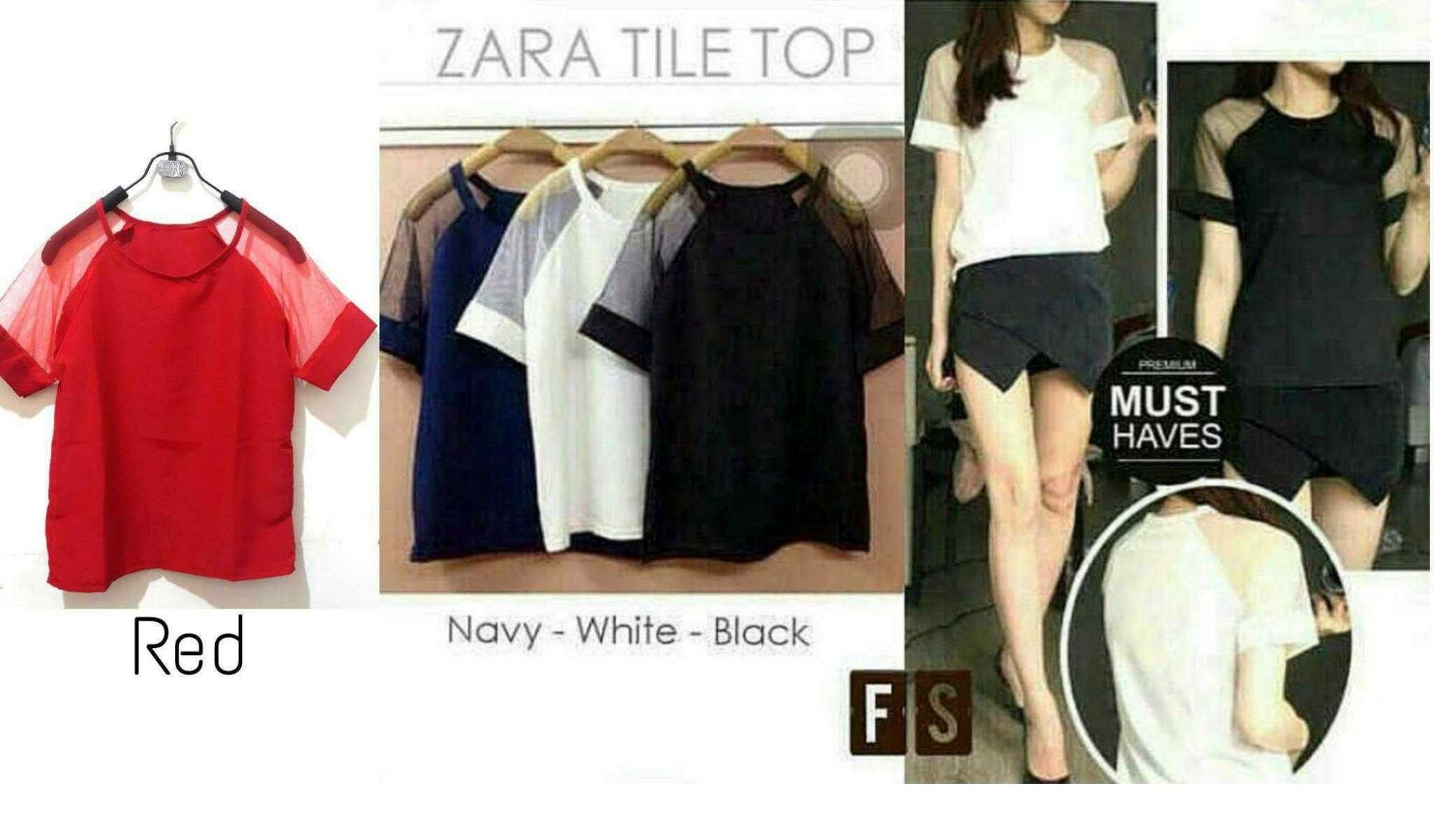 D.N.Y.H Shop Zara Tile Baju / Kemeja Dress / Kardigan / Tunik / Atasan Wanita / Dress Wanita / Blouse Jumbo / Dress Jumbo / Dress / Blazer Jumbo / Baju Kerja / Cardigan / Setelan / Jumpsuit / Baju Wanita / Shirt / Tshirt