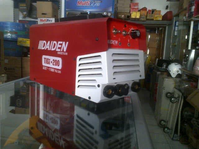 Promo Mesin Trafo Las TIG Argon DAIDEN TIGi 200A IGBT Stainless + MMA JAPAN Original