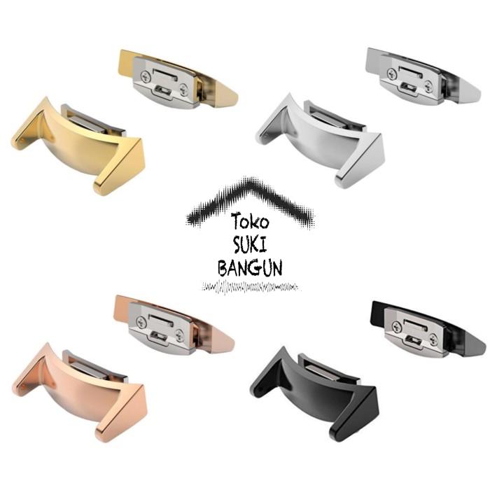HARGA SPESIAL!!! Samsung Gear S2 Rm-720 Adapter Metal Connector Clasp Watch Strap Band