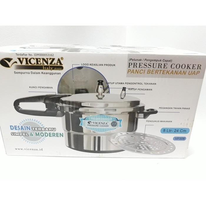 BEST SELLER !! HOT SALE !! PANCI PRESTO VICENZA 8 LITER V381 / PANCI PRESSURE COOKER VICENZA ORIGINAL
