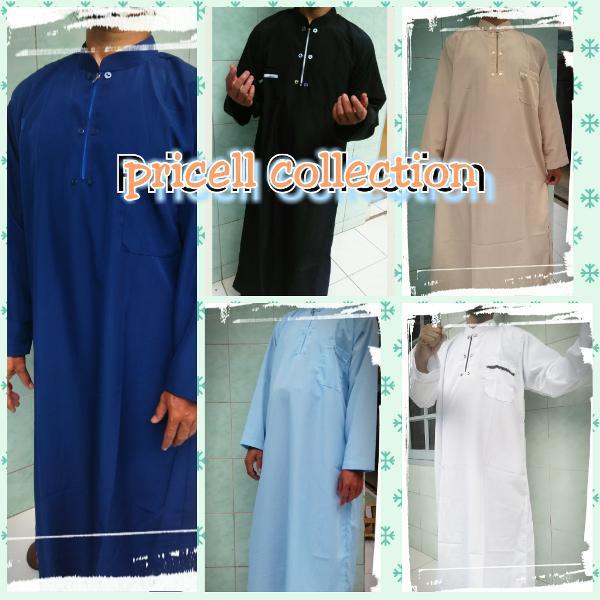 Promo Hari Ini Baju Gamis Pria Muslimjubbahsize ML Untuk Lebaran