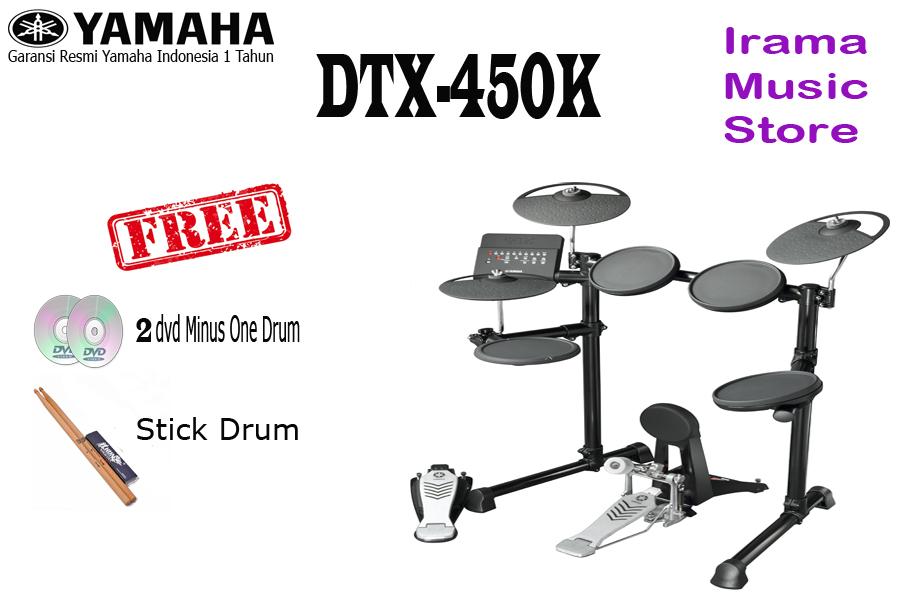 Drum Elektrik Yamaha DTX450 DTX450K DTX 450 DTX 450K