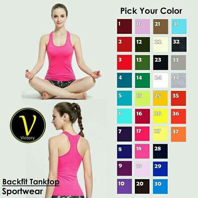 TANKTOP POLOS Baju Senam Tanktop Senam Baju Aerobic Baju Yoga Tanktop Yoga Tanktop Zumba Baju Zumba Tanktop Gym Baju Senam Wanita