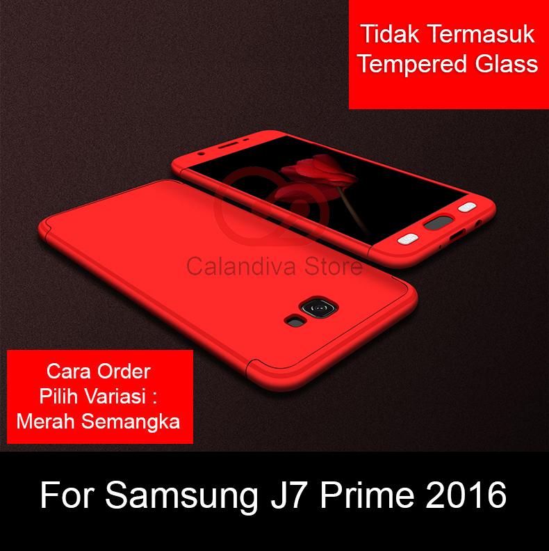 Calandiva Case Samsung Galaxy J7 Prime , On7 Prime, G610f dan J7 Prime 2 , J7 Prime 2018 , G611FF/DS (sama ukuran) Casing Premium Front Back 360 Degree Full Protection Quality Grade A