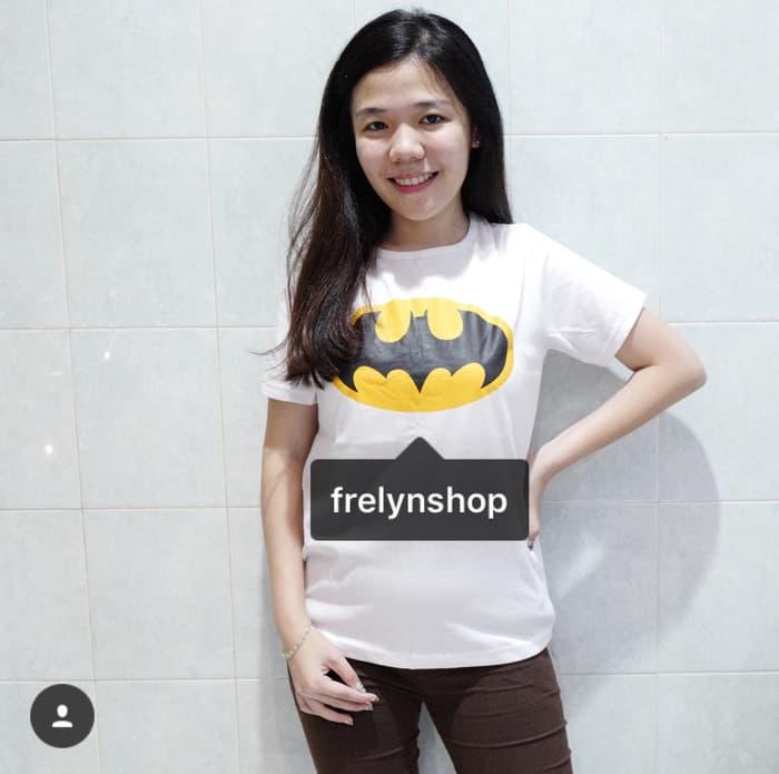DISKON Produk wanita / jual grosir / baju all size motif BATMAN W TERMURAH