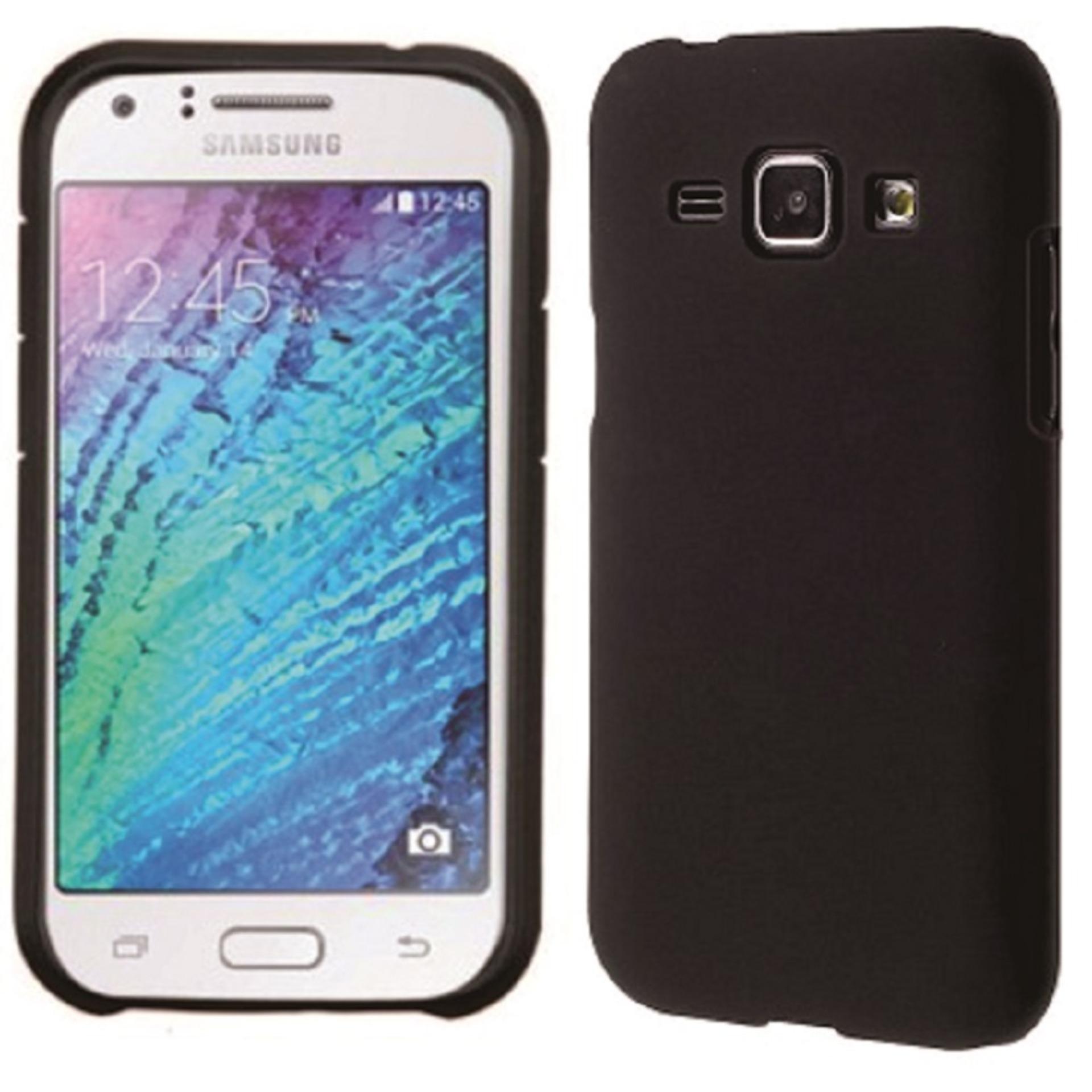 DarkNight for Samsung Galaxy Core 1 / + Plus / 4G LTE / Duos / I8260 / I8262 | Slim Case Black Matte Softcase Premium (Anti Minyak/Anti Sidik Jari) - Hitam Doff