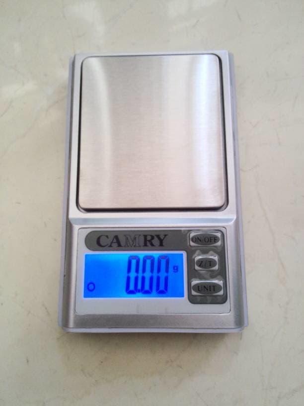 CAMRY Timbangan Perhiasan Emas Obat Pocket Scale Digital 200gr EHA-041