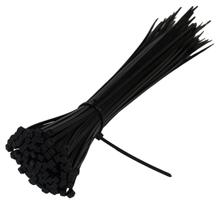 EELIC KAT-4.8X300 HITAM 100 PCS Kabel Ties 30 cm ALat Ikat Yang Kuat