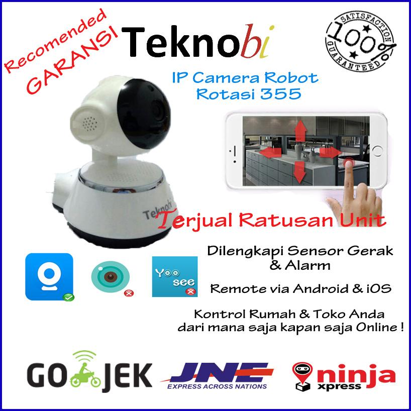 IP Cam CCTV Internet Sensor gerak/ Remote Android & iOs
