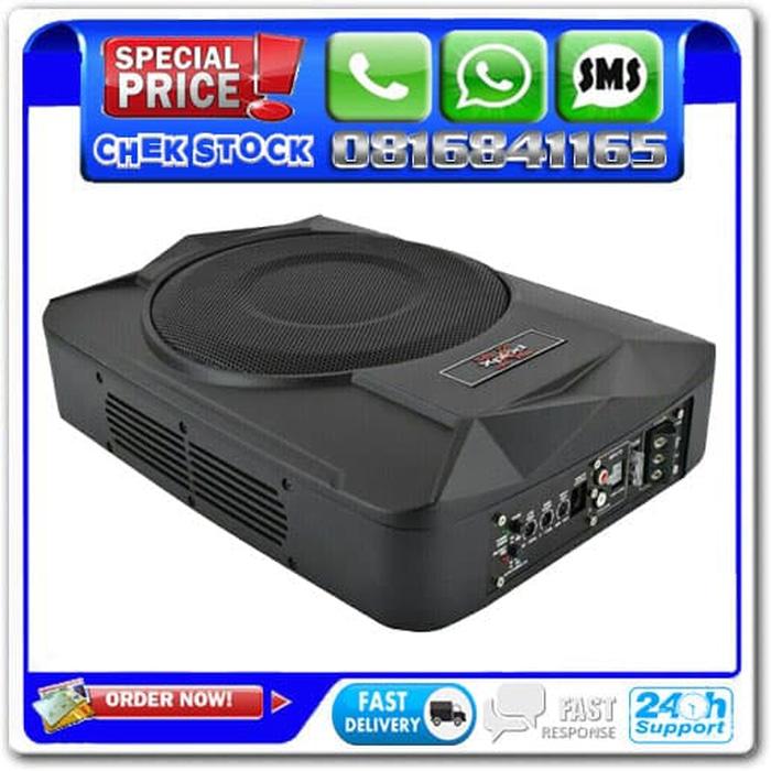** harga murah ** Subwoofer kolong Slim Aktif Xplod 10 XS-10SD