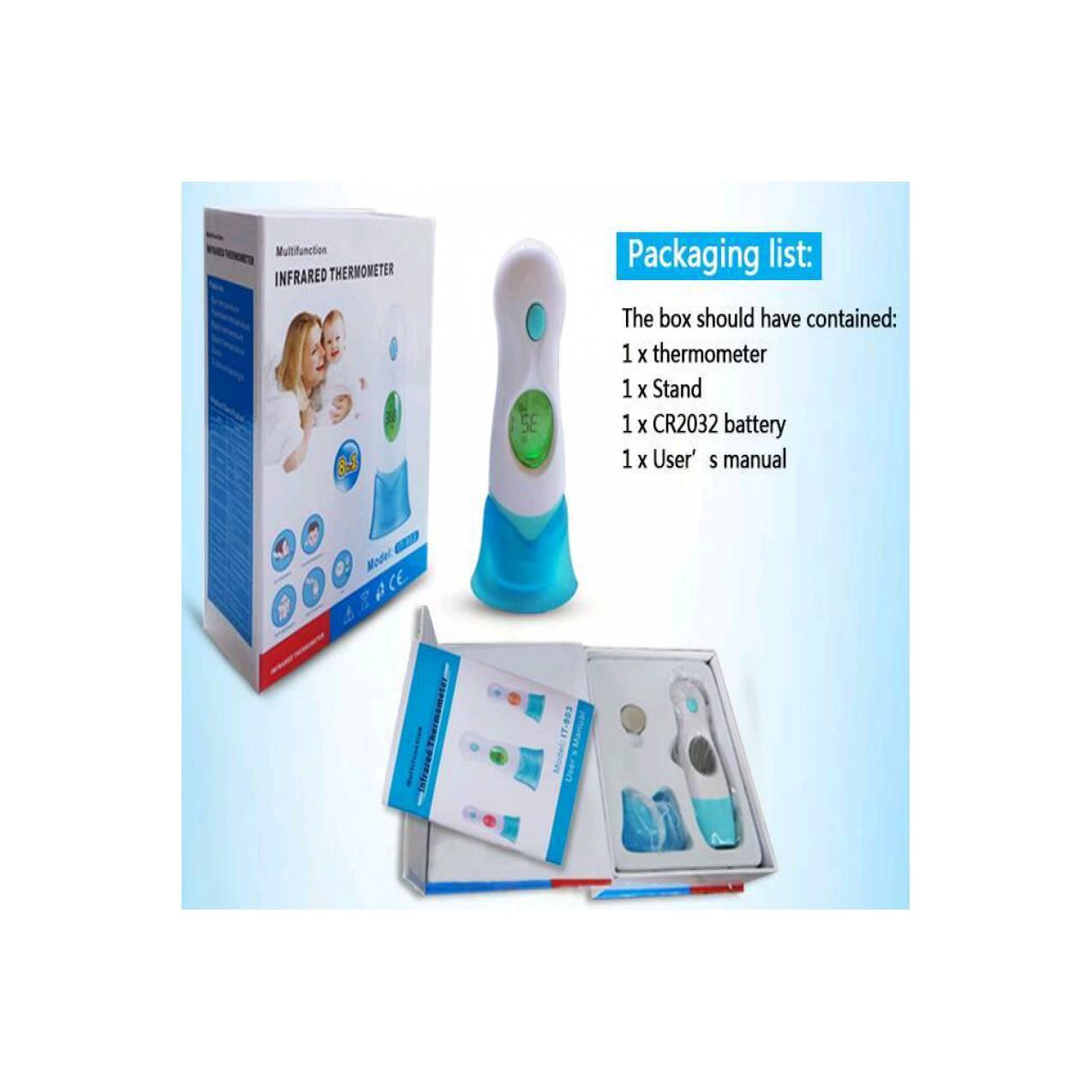 Jual termometer bayi - digital baby thermometer 8 in 1 IT - 903