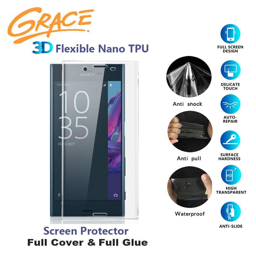 Grace ScratchProof Film for Sony Xperia X Performance / F8132 - 5.0 inch - 3D Full Edge Screen Protector - Clear