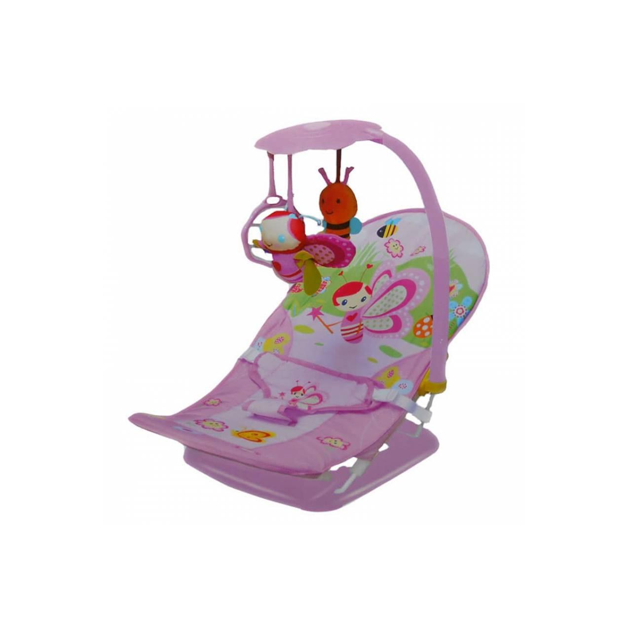 Fold Up Infant Seat Carter Pink / Bouncer / Kursi Santai Bayi
