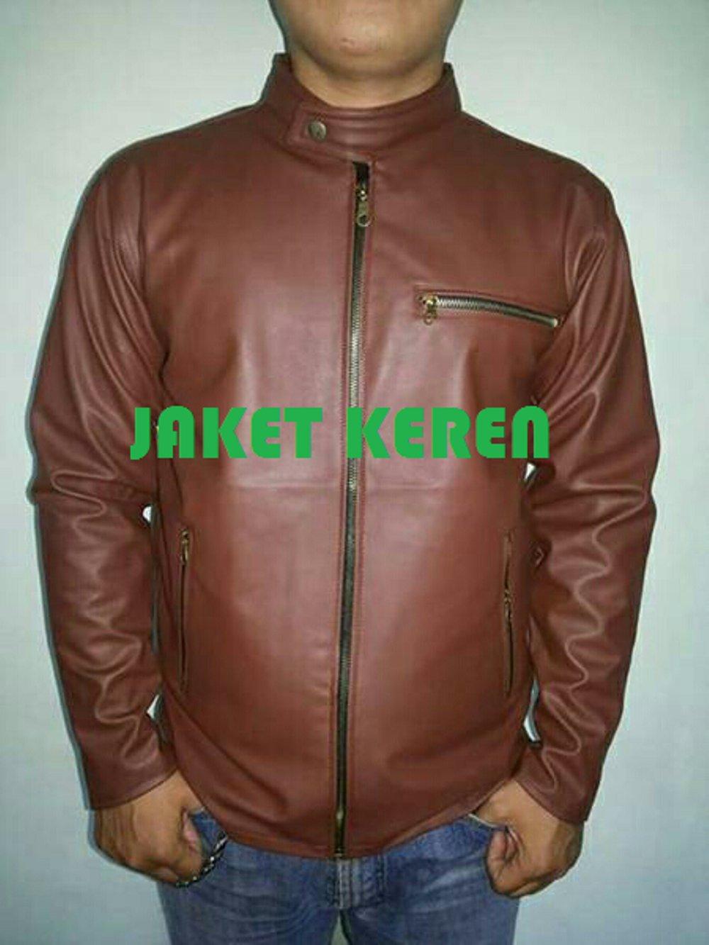 HARGA PROMO...!!! Jaket kulit sintetis Semi Kulit asli Garut Termurah di lapak Grosir Jaket Kulit Garut grosirjaketkulitgarut