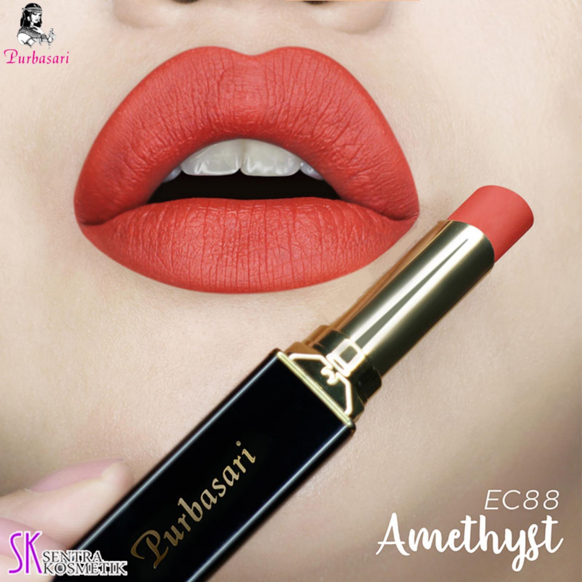 PURBASARI Lipstick Color Matte 88 AMETHYST