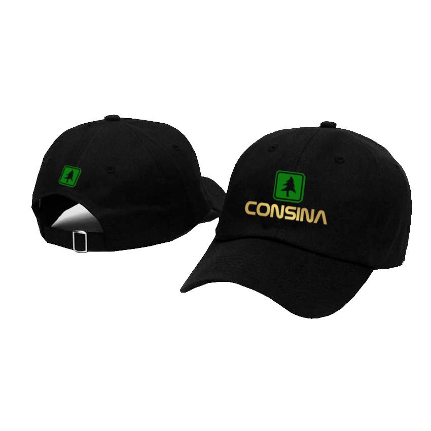Jakarta Distro Topi Baseball Consina Logo Gold Premium