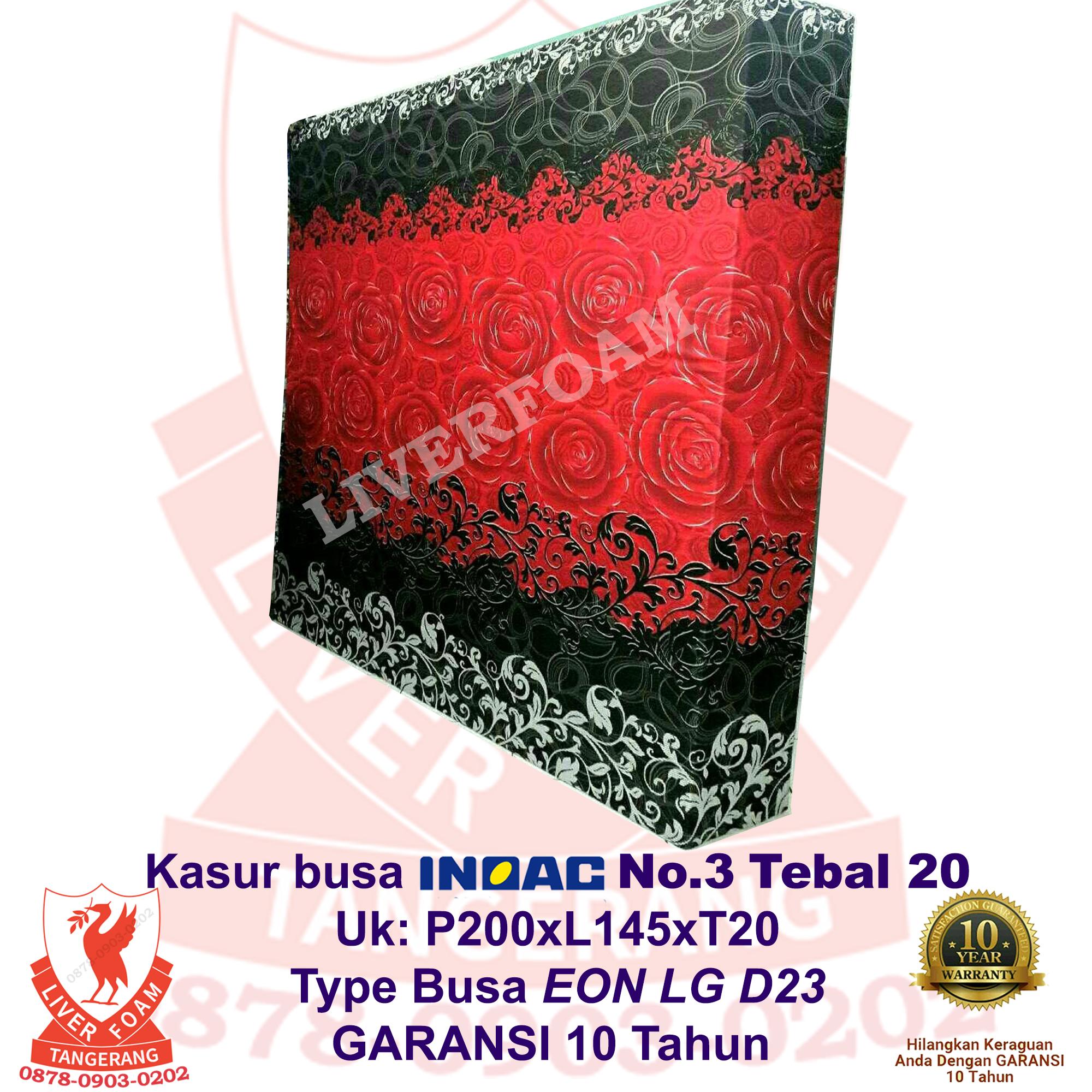 Kasur Busa Inoac No.3 Tebal 20 EON LG D23Uk 200x145x20