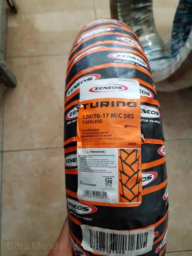 Ban Motor Zeneos Turino ZN 33 120/70 - 17
