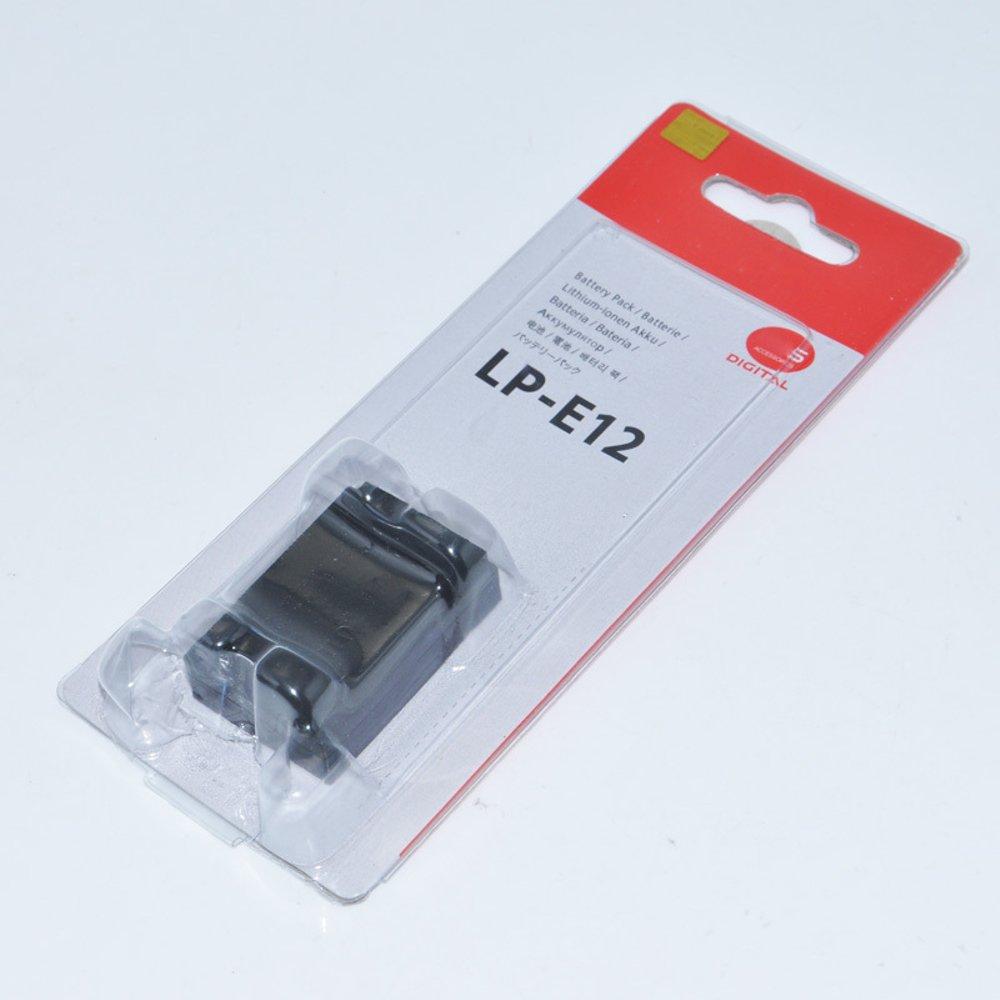 BATTERY CANON LP-E12 for Canon LP-E12 and Canon EOS M, EOS Rebel SL1, EOS 100D.
Canon