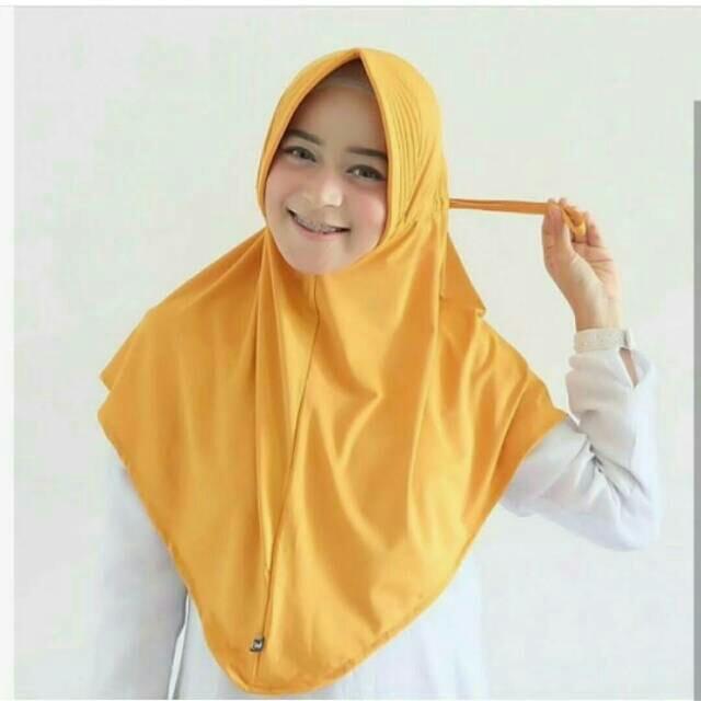 Kerudung/ Hijab/ Jilbab Adiba Instan Serut Jokowi Polos - BerkahMuslim Kerudung/ Hijab/ Jilbab Adiba Instan Serut Jokowi Polos - BerkahMuslim