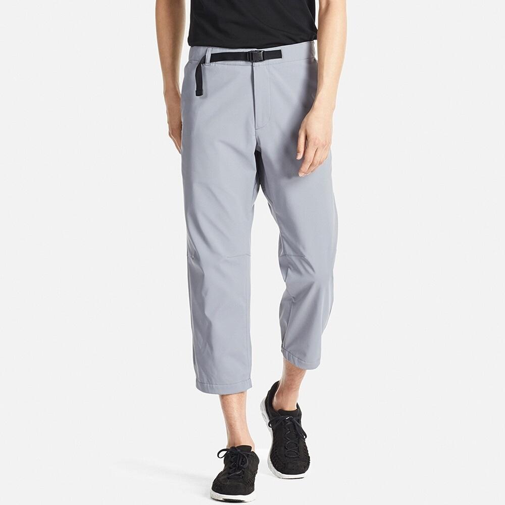 Celana Sirwal Laa Isbal Cropped Pants Celana Muslim Warna ABU