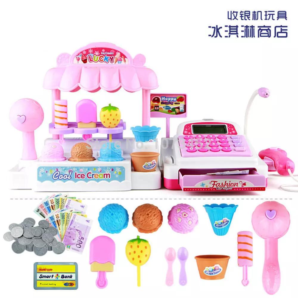 ICE CREAM STORE CASH REGISTER - MAINAN ANAK PEREMPUAN