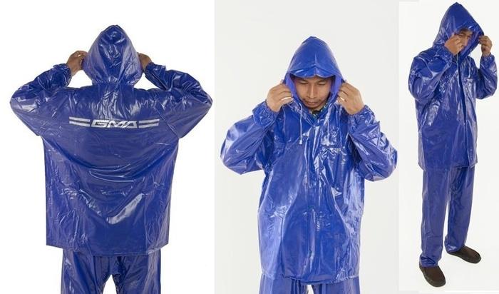 Jas Hujan Karet PCV Original GMA Raincoat Legenda kyk Axio Europe