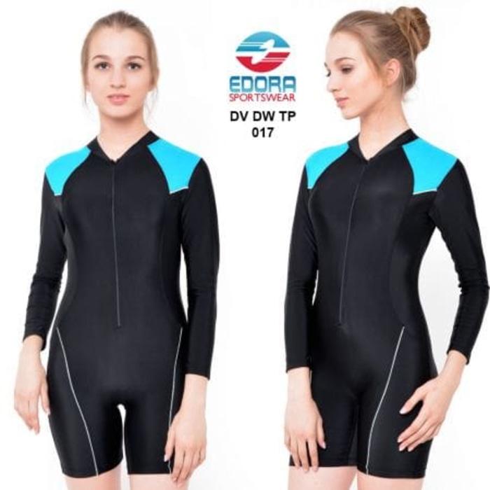 HARGA SPESIAL!!! Baju Renang Wanita Tangan Panjang Perempuan Dewasa 017 - bnKMOm