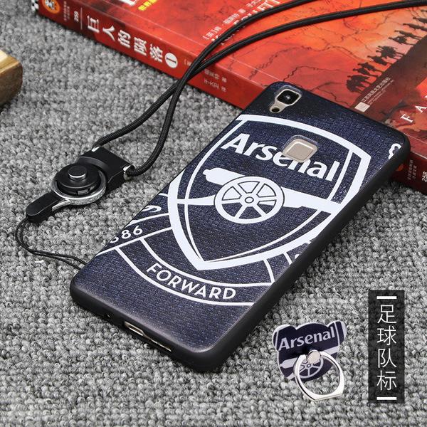 Fgj Telepon Seluler Pelindung untuk Vivo V3max/V3ma-Simbol Tim Sepak Bola-Soft Shell-Intl