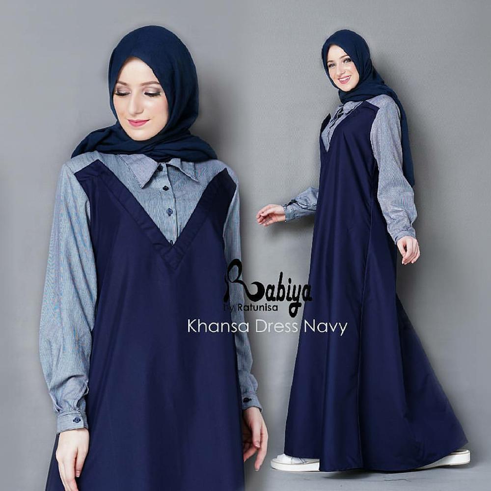 Gamis Jumbo Khansa L sampai XXXXL .Yang Bikin badan terlihat Ramping