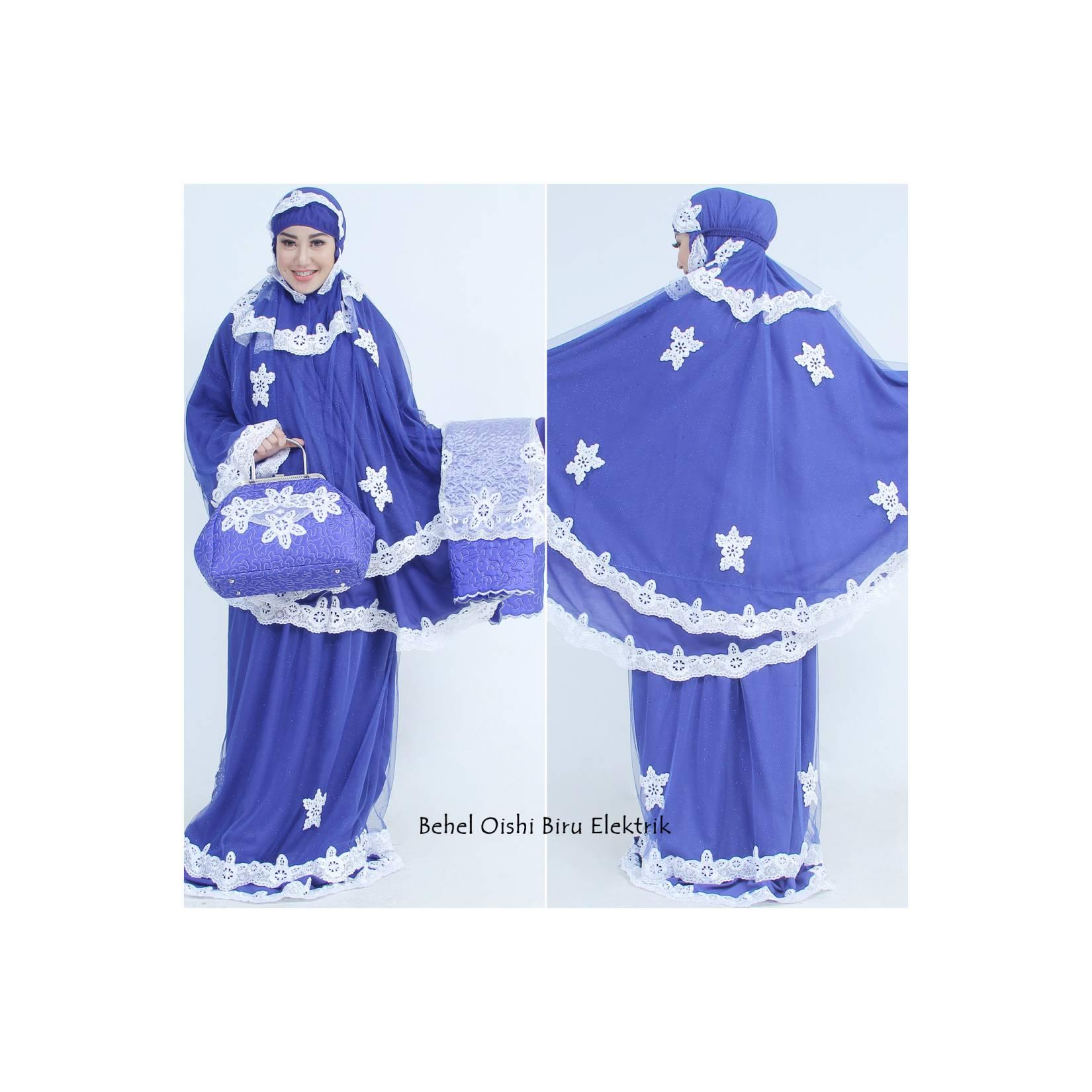 Mukena motif bordir tasikmalaya | mukena untuk dewasa