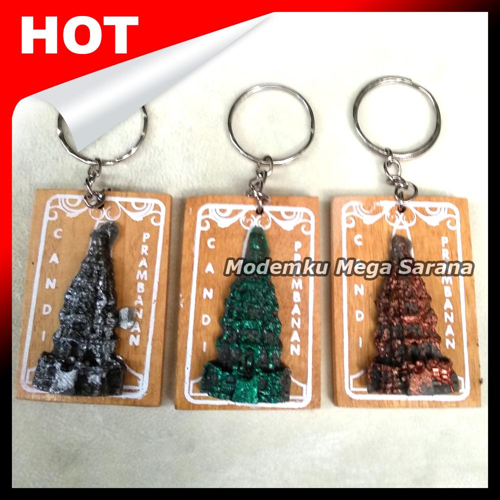 Souvenir Gantungan Kunci Jogja GTK01 - Oleh Oleh Khas Jogja - 20pcs