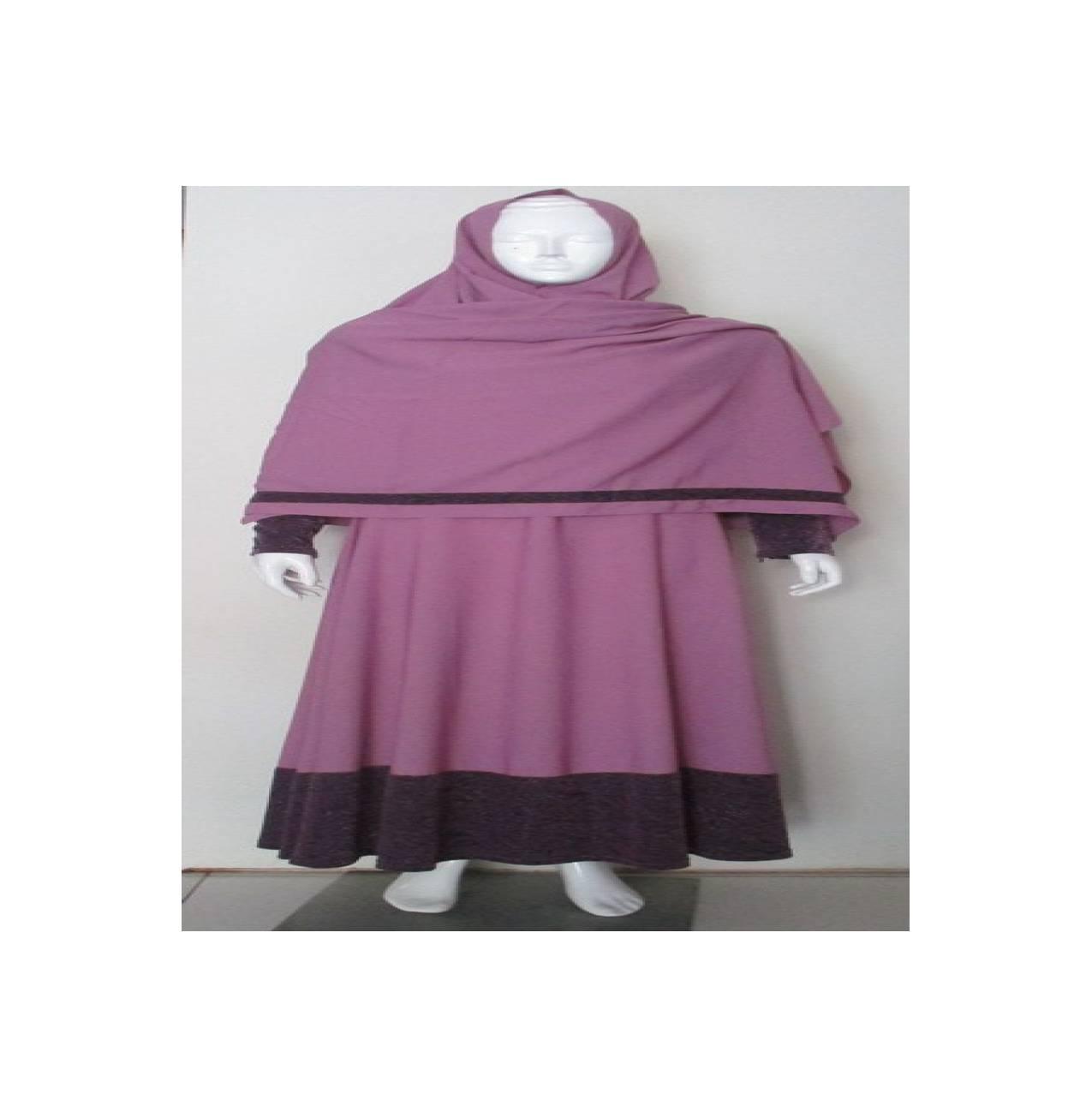 Gamis Syar'i Jamilah Ungu