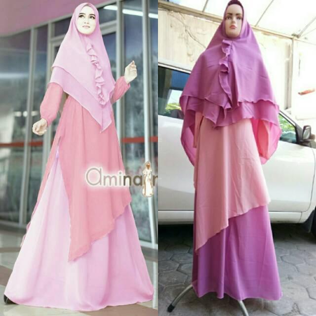ORI Hazna Syari byk varian wrn (ijo navy redi)