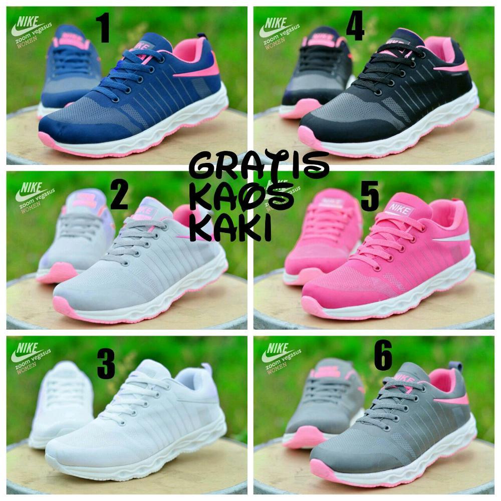 Jual sepatu sport running wanita nike zoom vegasus Fashion