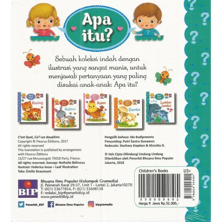 Bip - Apa Itu ? Lumba-Lumba - Kidsbook