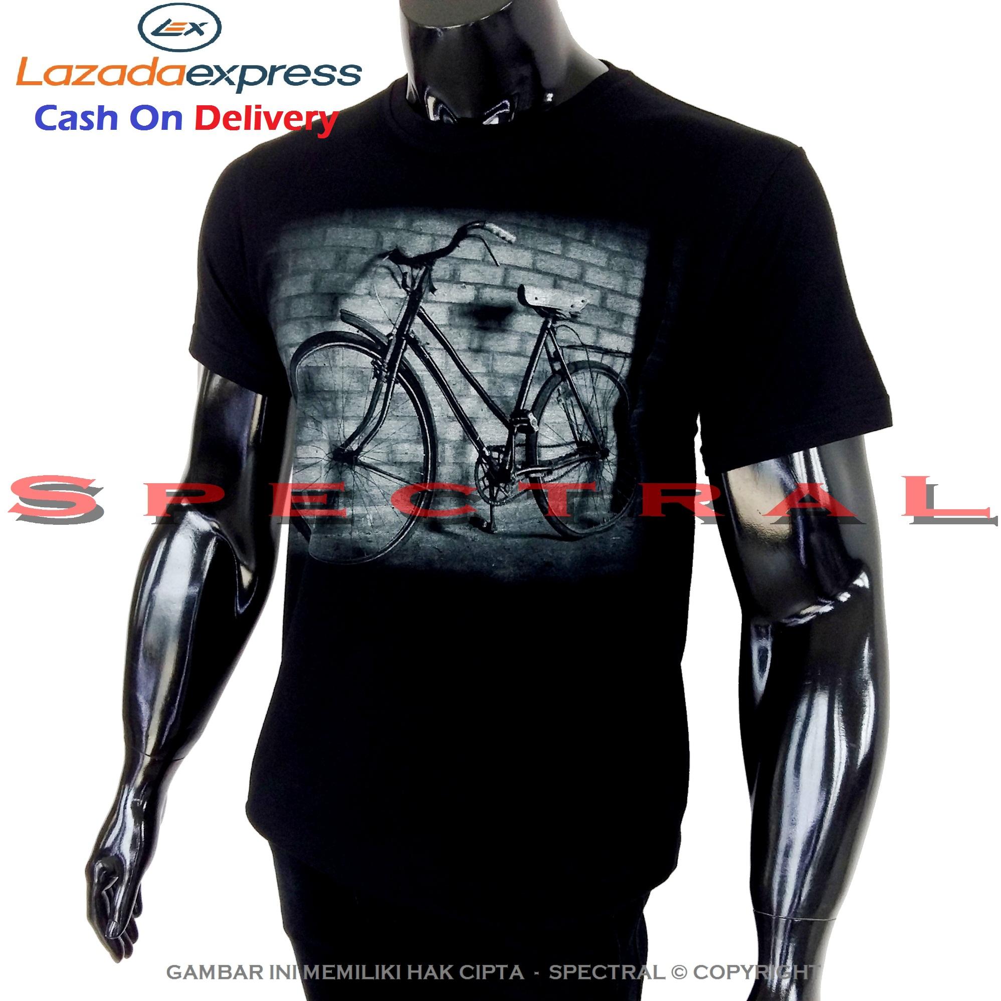 Spectral – SEPEDA 100% Soft Cotton Combed 30s Kaos Distro Fashion T-Shirt Atasan Terbaru Baju Pakaian Polos Pria Wanita Cewe Cowo Lengan Murah Bagus Keren Jaman Kekinian Jakarta Bandung Gambar Motor Scooter Retro Vintage Otomotif ontel Racing Mobil Balap