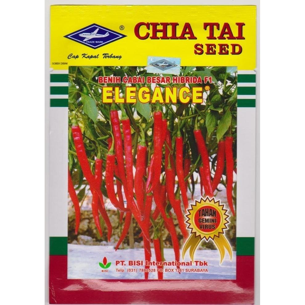 Benih Bibit Cabe Cabai Besar Hibrida F1 ELEGANCE(10grm)Hidroponik