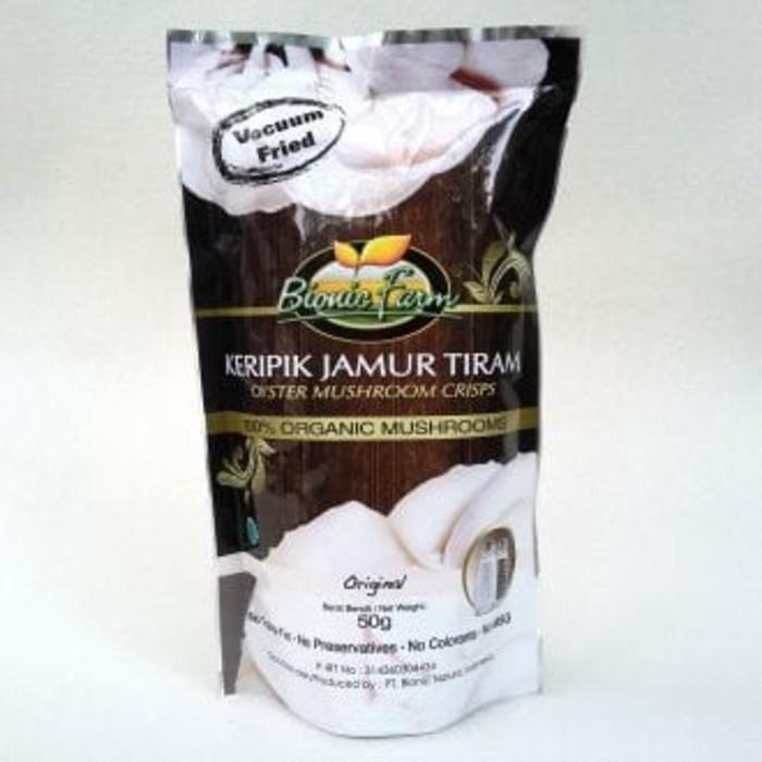 Bionic Farm Keripik Jamur Tiram - Original 50 Gr