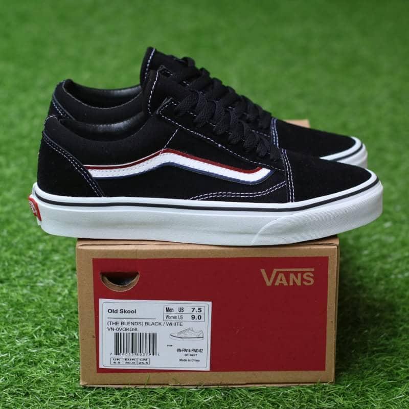 Promo PREMIUM SEPATU SNEAKERS HITS KEREN STYLISH VANS OLD SKOOL THE BLENDS Diskon