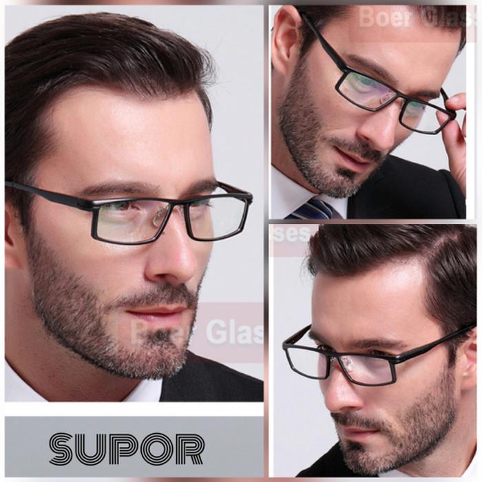 Frame Pria Original + Lensa Progresif Essilor crizal A2 Small Fit