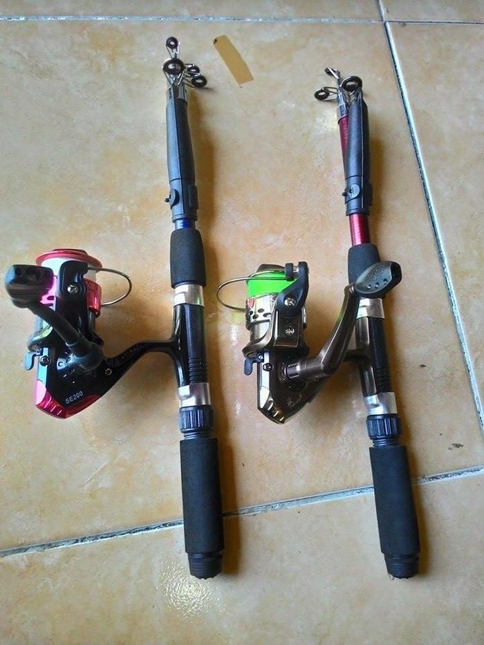 BEST SELLER!!! Set Alat Pancingan Reel Pancingan + Joran + Benang + Pelampung + Kail - yXZ153