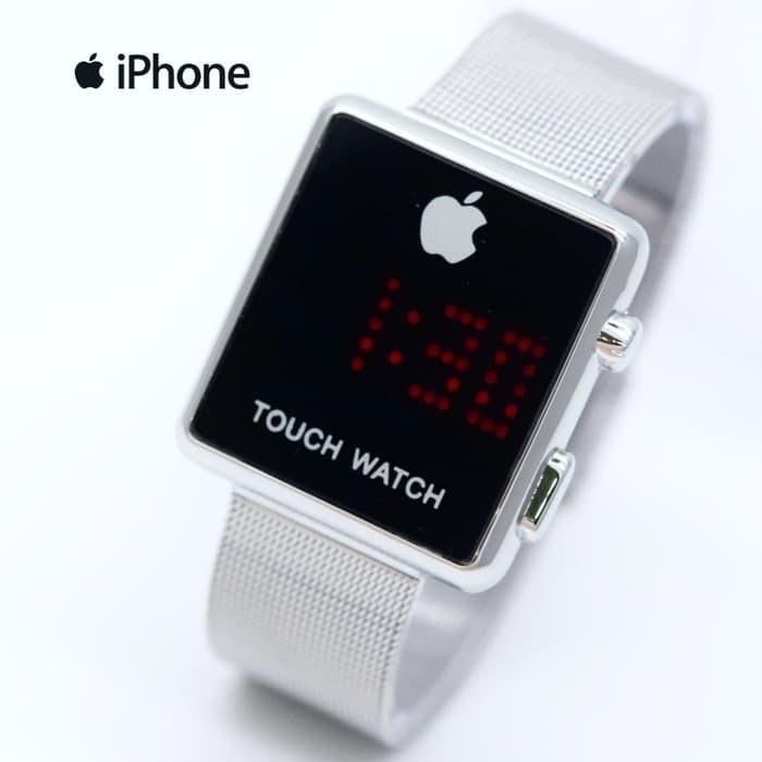 Iphone Apple Touch Watch I Phone Rantai Pasir Jam Tangan Wanita Pria Fashion