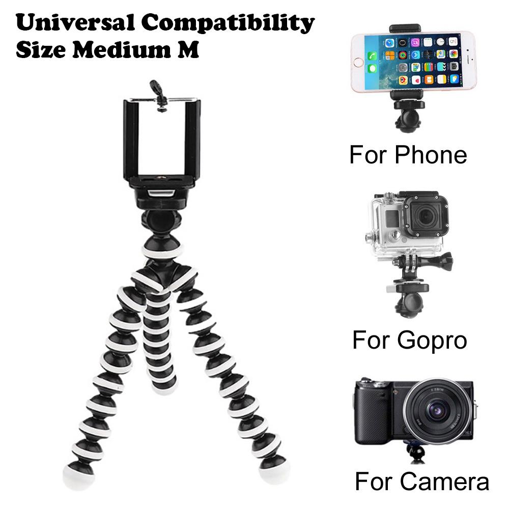 Gorilla Pod / Gorila Tripod-Tripod Lentur Fleksibel Mini Untuk HP Kamera dan Action Cam Ukuran M Medium