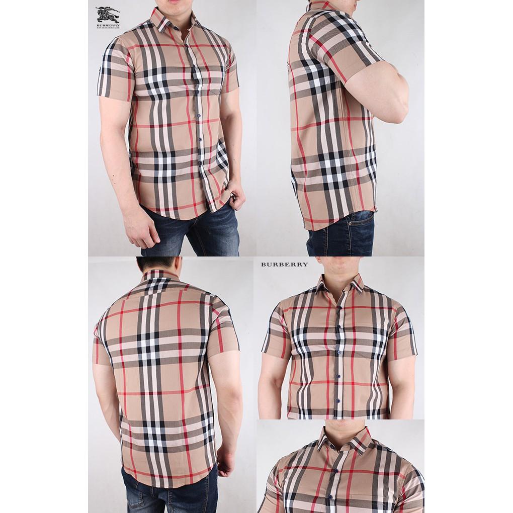 KEMEJA BURBERRY BRIT IMPOR PREMIUM CLASSIC CHECK BEST PRICE - Svyo9w