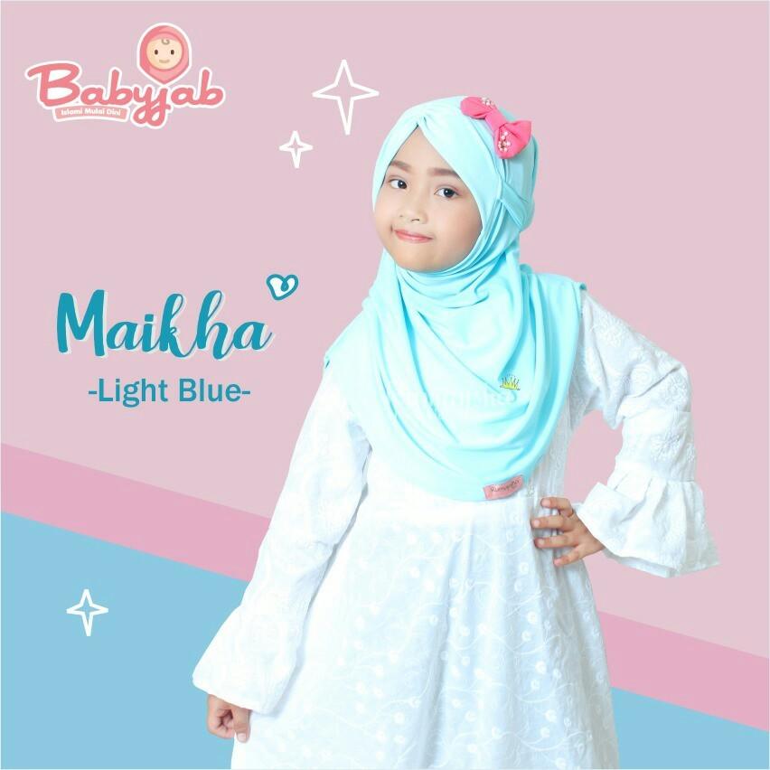 Fairuz Hijab, TERBARU !! Jilbab Anak Casual, Jilbab Anak eksklusif, Hijab Anak Lucu, Hijab Anak Modern, Kerudung Anak Kecil Murah, Kerudung Bayi Model Baru, Bergo Anak Polos Warna Biru Hiasan Mutiara