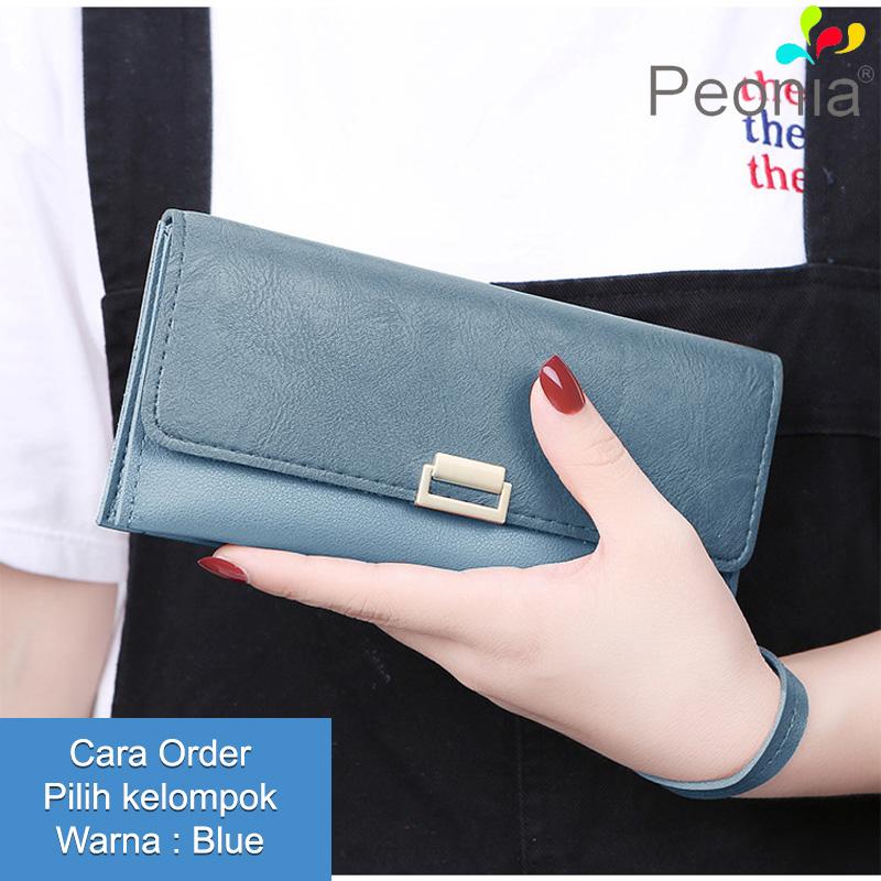 Peonia - Dompet Wanita Panjang Hp Import - Korea Fashion Style - Daisy Long
