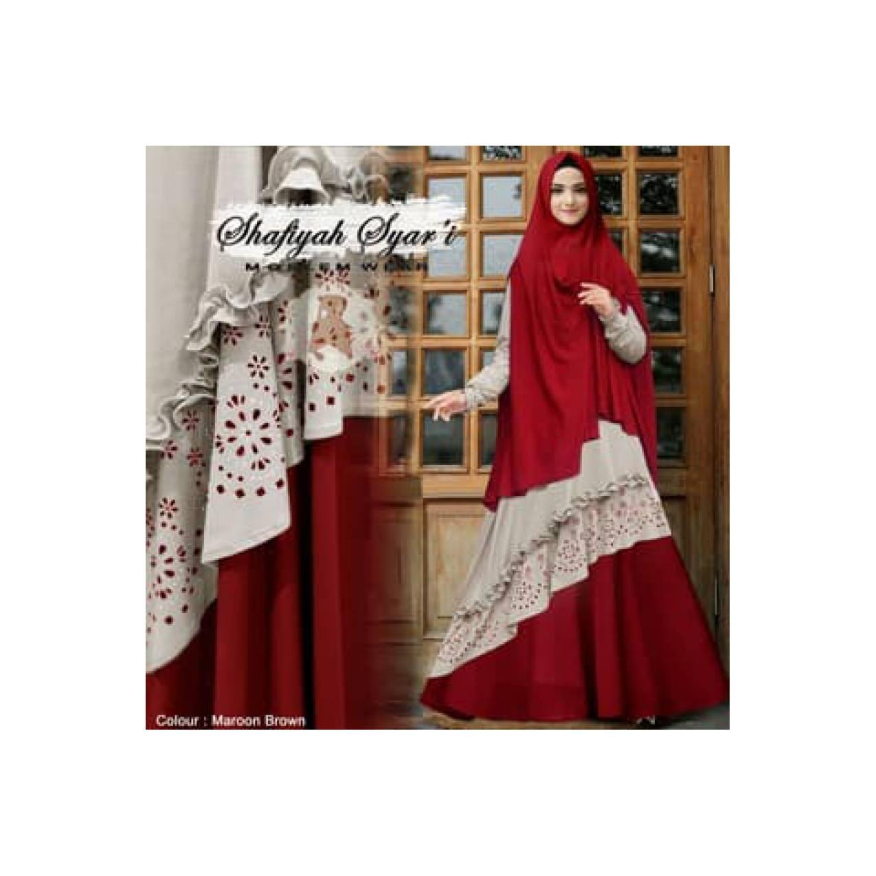 barang laris manis BAJU GAMIS PESTA MUSLIM SYARI BERGO UKURAN xl xxl J